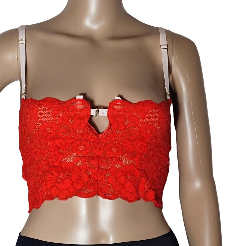 We are HAH  Top 2 Bottom Cami  Blood Orange Size L New